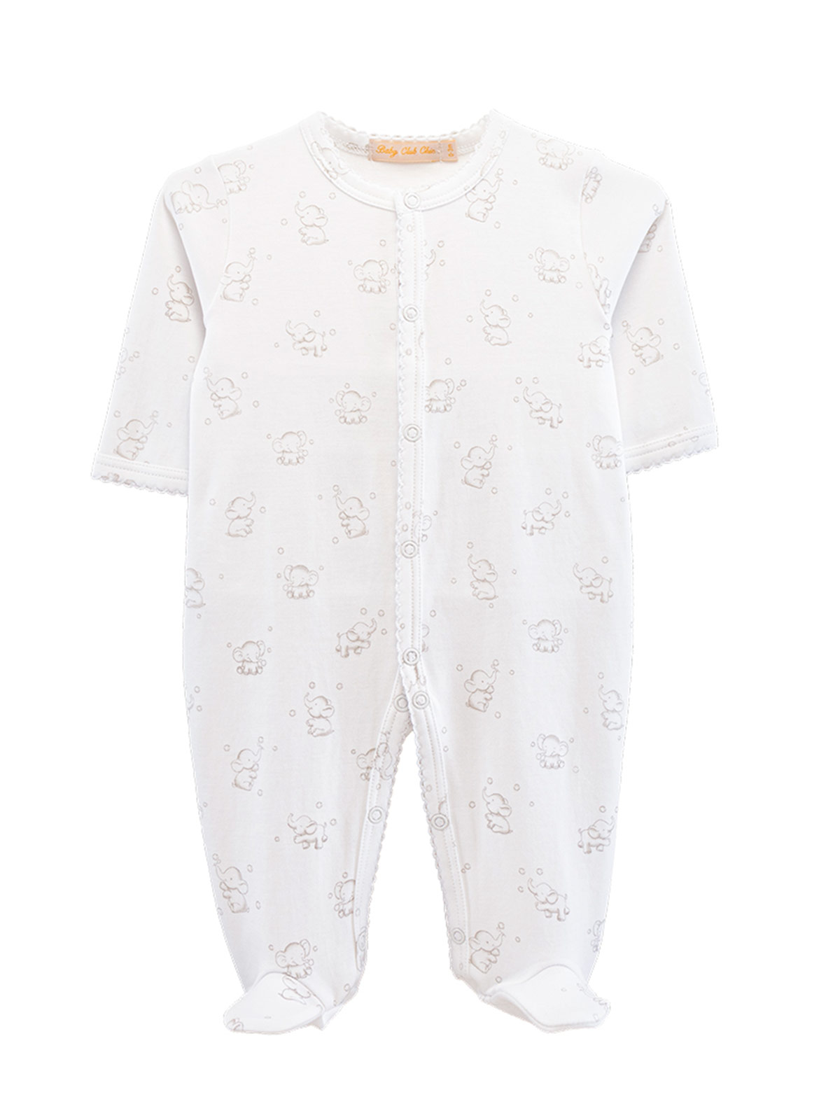 PACK X2 ENTERIZOS ALGODÓN UNISEX BABY CLUB CHIC BATH TIME - 3