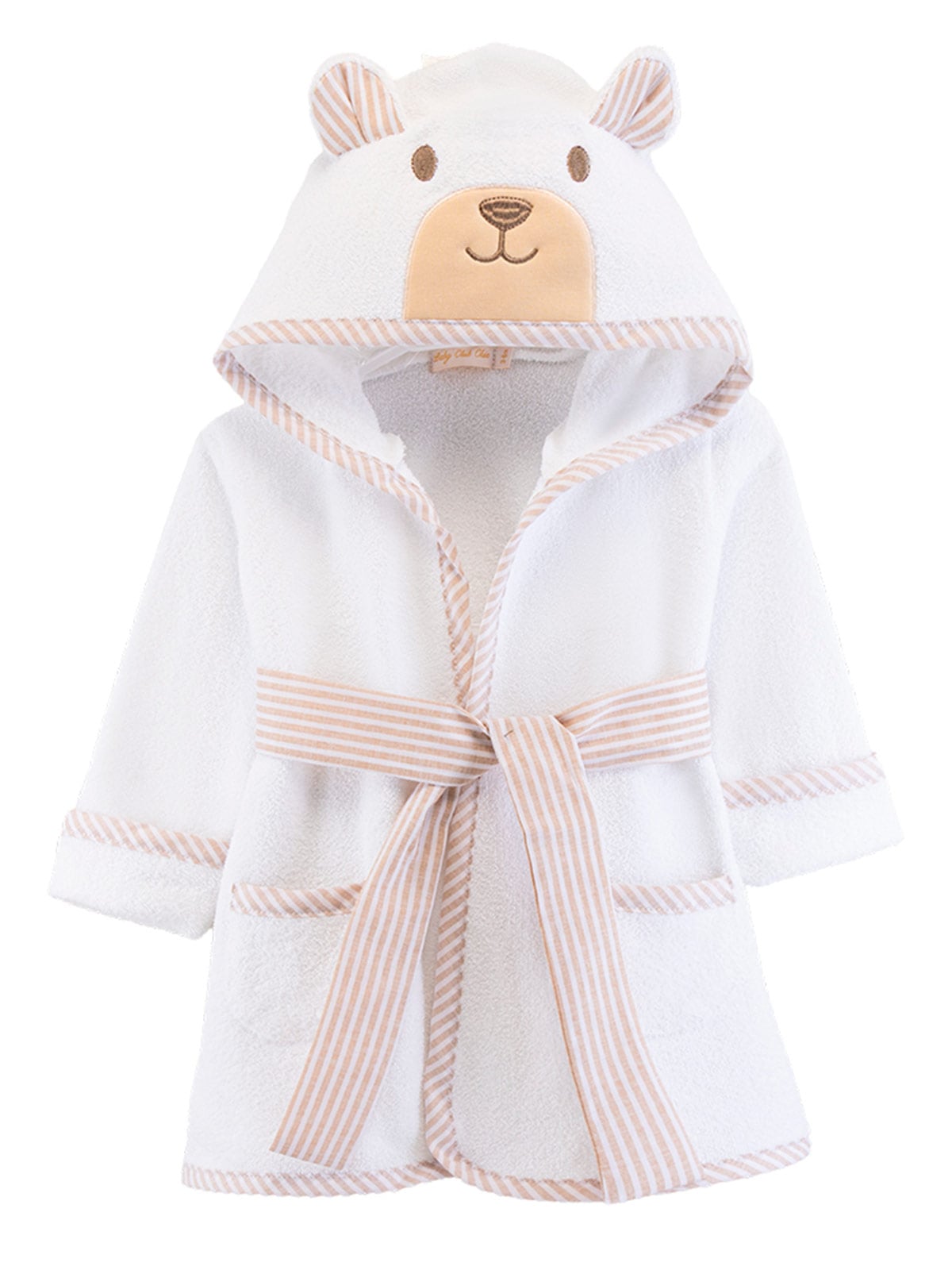 SALIDA DE BAÑO ALGODÓN UNISEX BABY CLUB CHIC VINTAGE TOY - 1