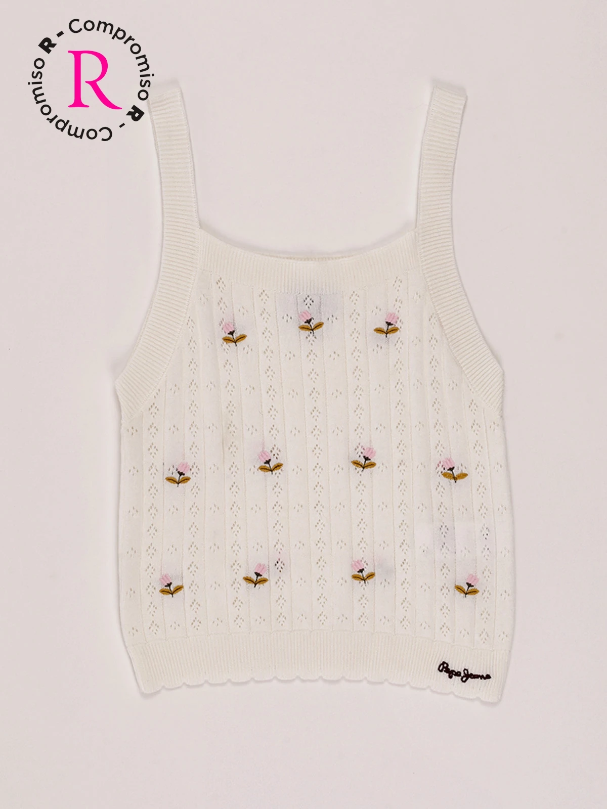POLO SIN MANGAS ALGODÓN NIÑA PEPE JEANS - 1
