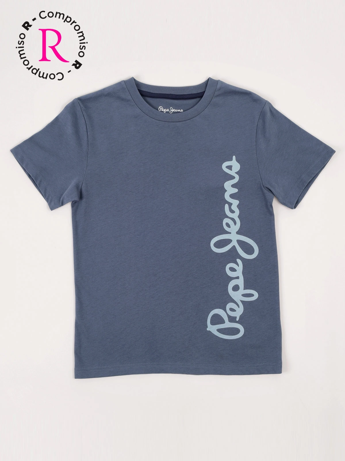 POLO MANGA CORTA ALGODÓN NIÑO PEPE JEANS - 1