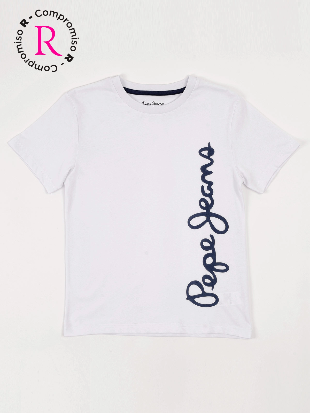 POLO MANGA CORTA ALGODÓN NIÑO PEPE JEANS - 1