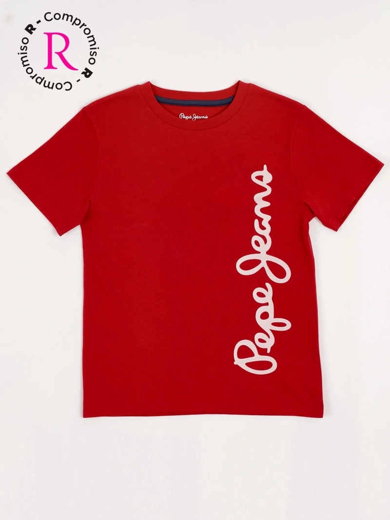 POLO MANGA CORTA ALGODÓN NIÑO PEPE JEANS - 1