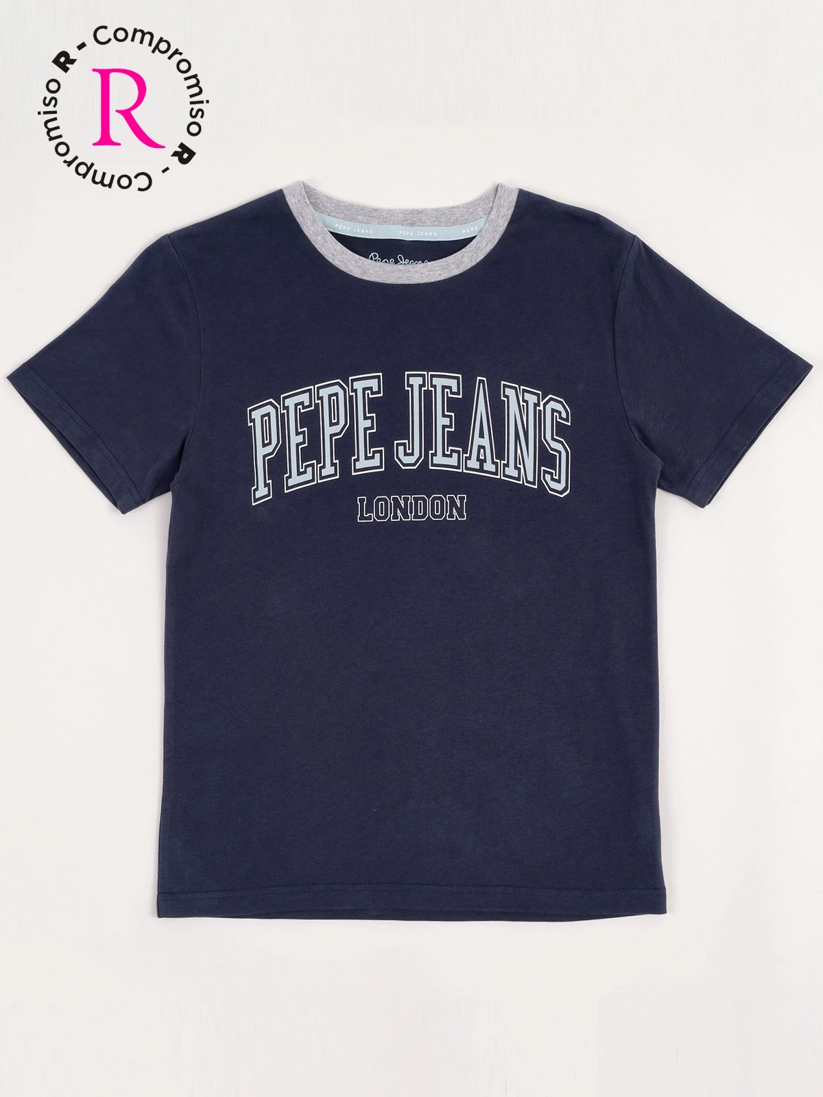 POLO MANGA CORTA ALGODÓN NIÑO PEPE JEANS - 1