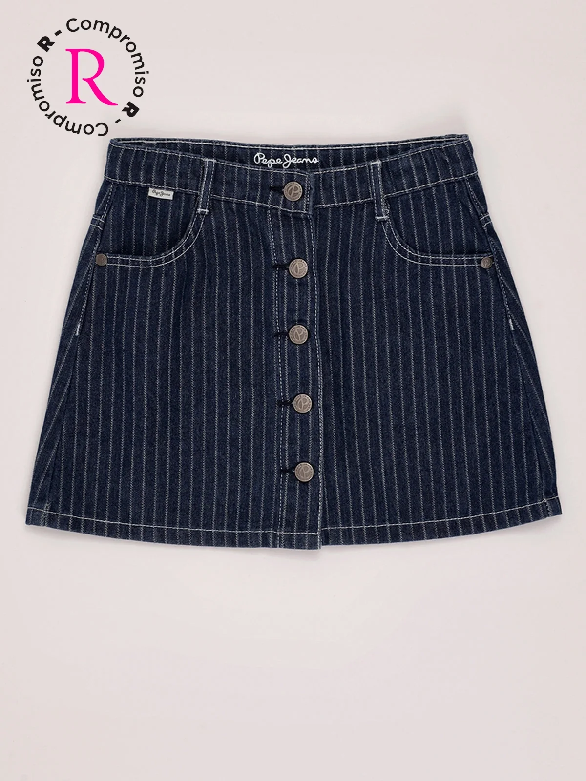 FALDA ALGODÓN NIÑA PEPE JEANS - 1