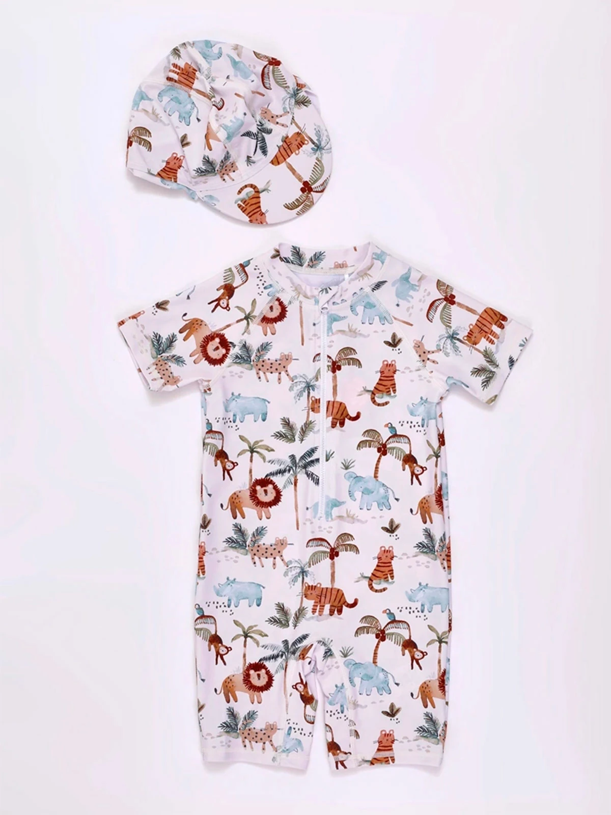 TRAJE DE BAÑO + GORRO NIÑO BABY HARVEST - 1
