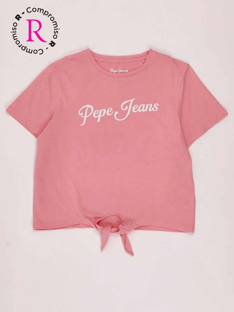 POLO MANGA CORTA ALGODÓN NIÑA PEPE JEANS - 1