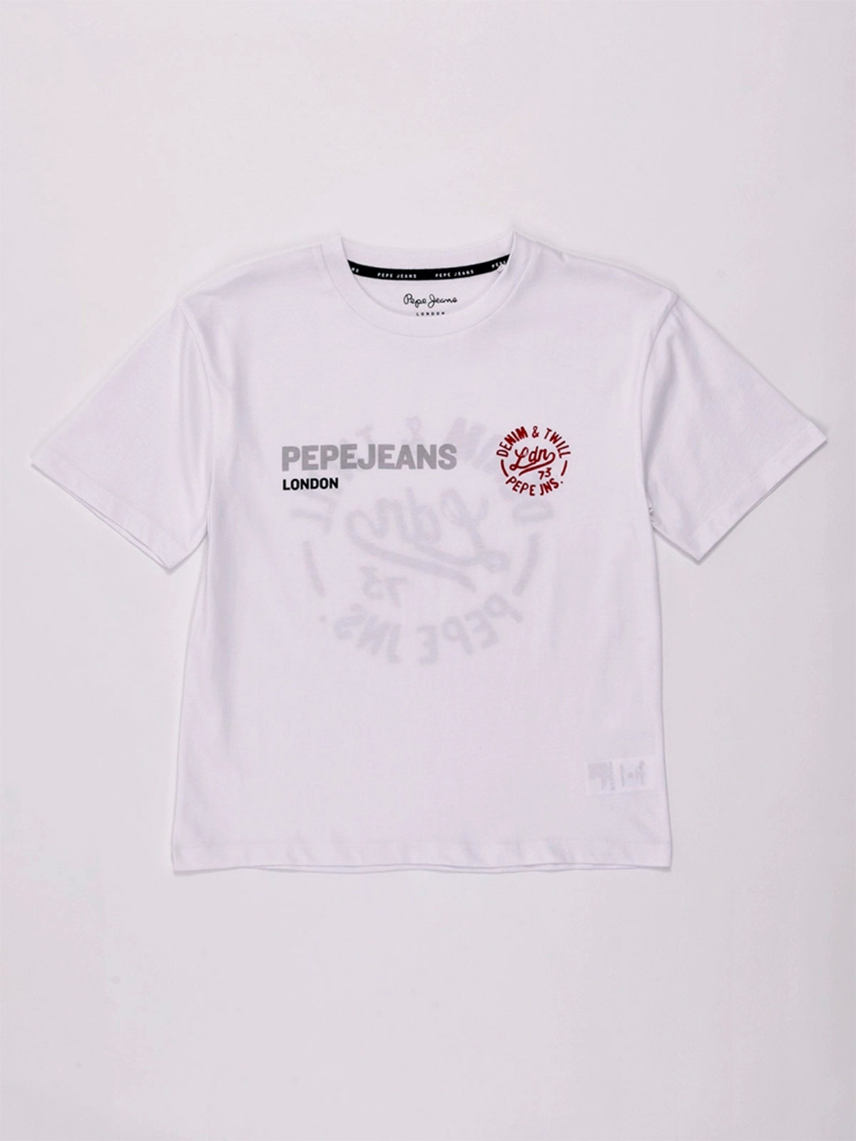POLO MANGA CORTA ALGODÓN NIÑO PEPE JEANS SAGE - 1