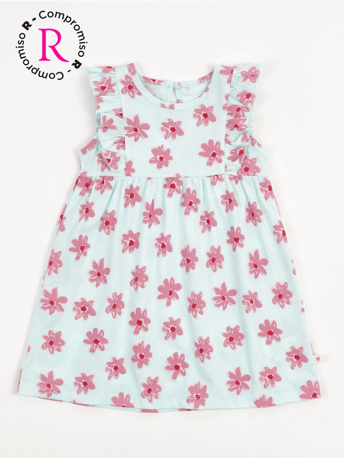 VESTIDO CORTE ALGODÓN BEBE NIÑA BABY HARVEST - 3