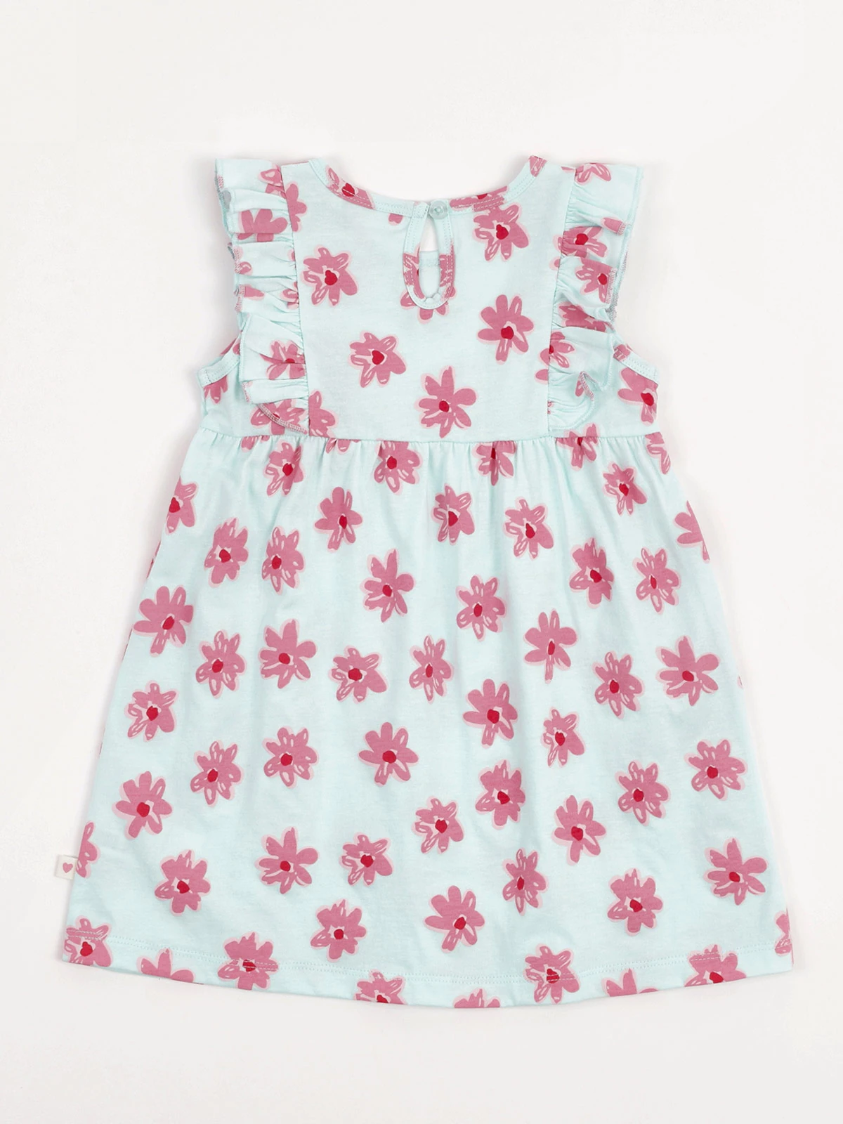 VESTIDO CORTE ALGODÓN BEBE NIÑA BABY HARVEST - 4