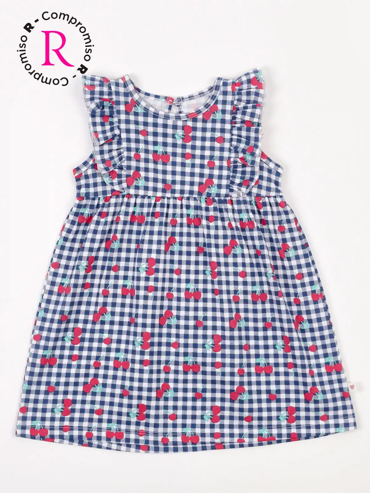 VESTIDO ALGODÓN NIÑA BABY HARVEST - 3