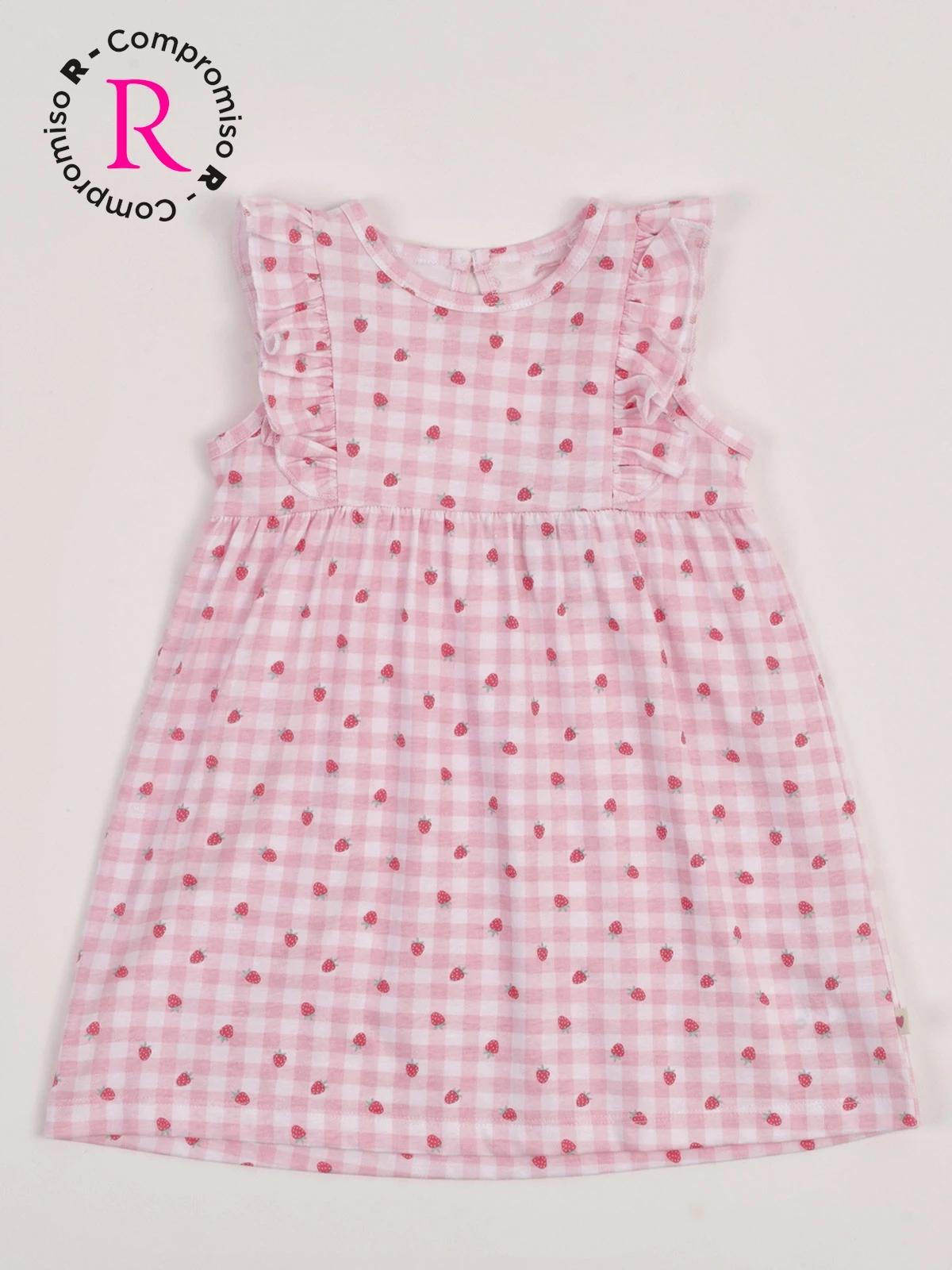 VESTIDO ALGODÓN NIÑA BABY HARVEST - 3