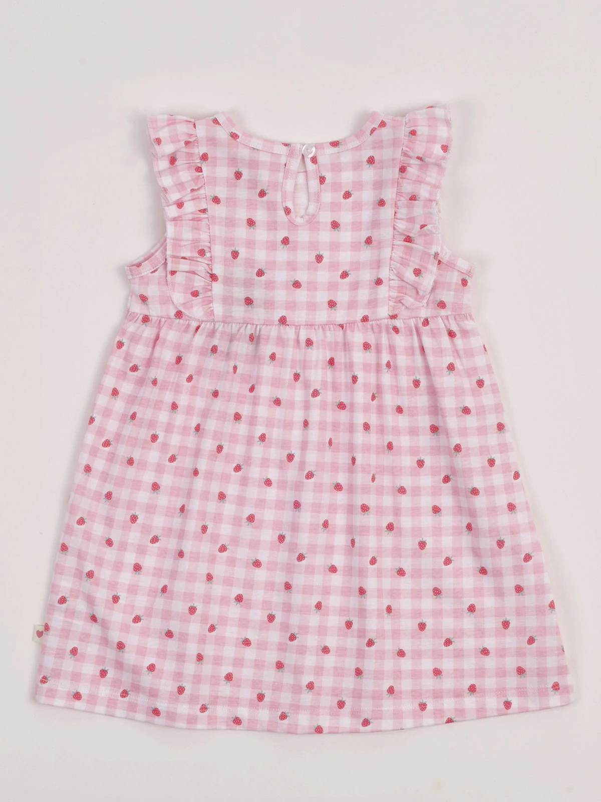 VESTIDO ALGODÓN NIÑA BABY HARVEST - 4