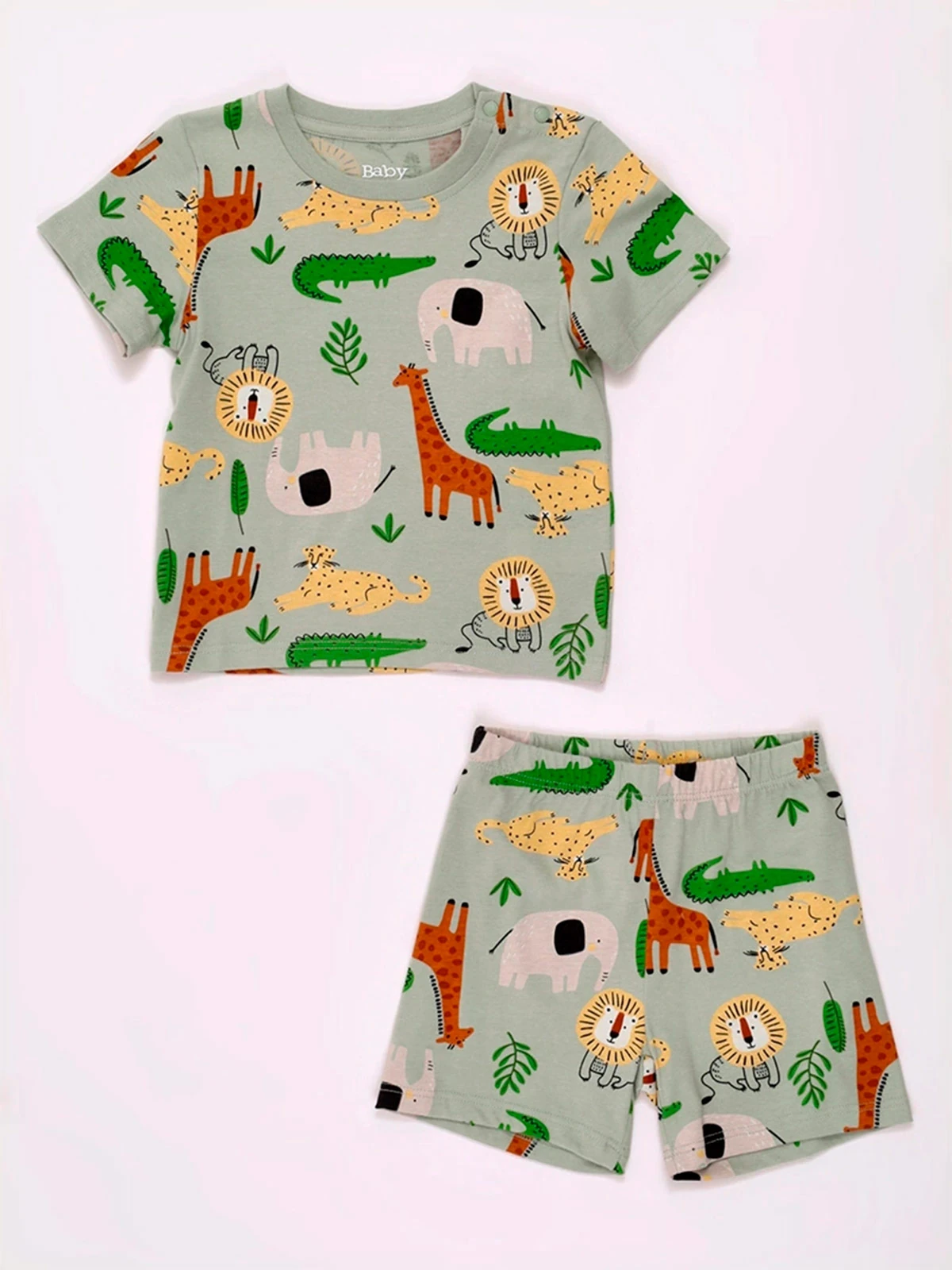 PIJAMA NIÑO BABY HARVEST FULL PRINT MANGA CORTA - 1