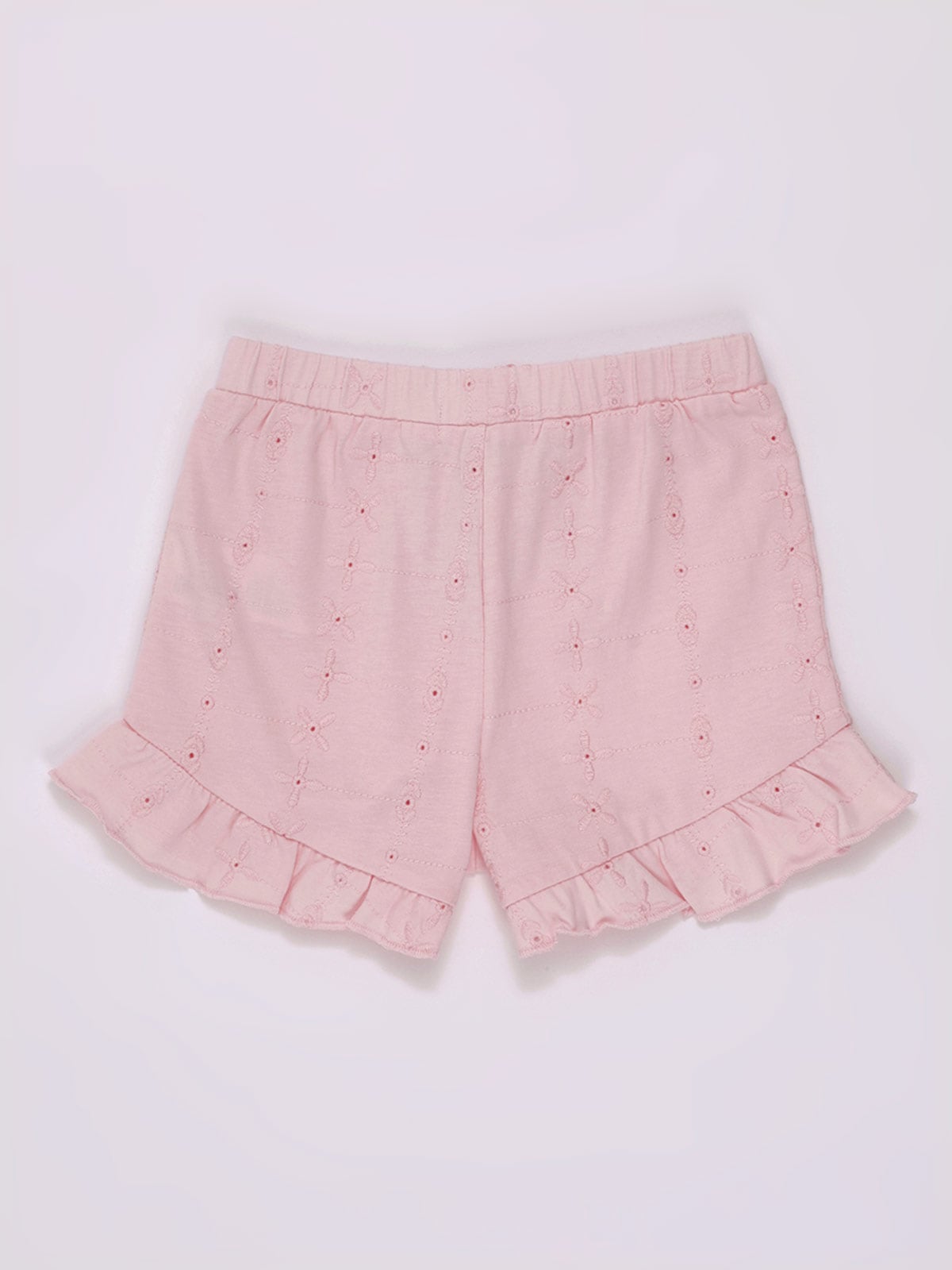 SHORT BORDADO ALGODÓN BEBE NIÑA BABY HARVEST - 2