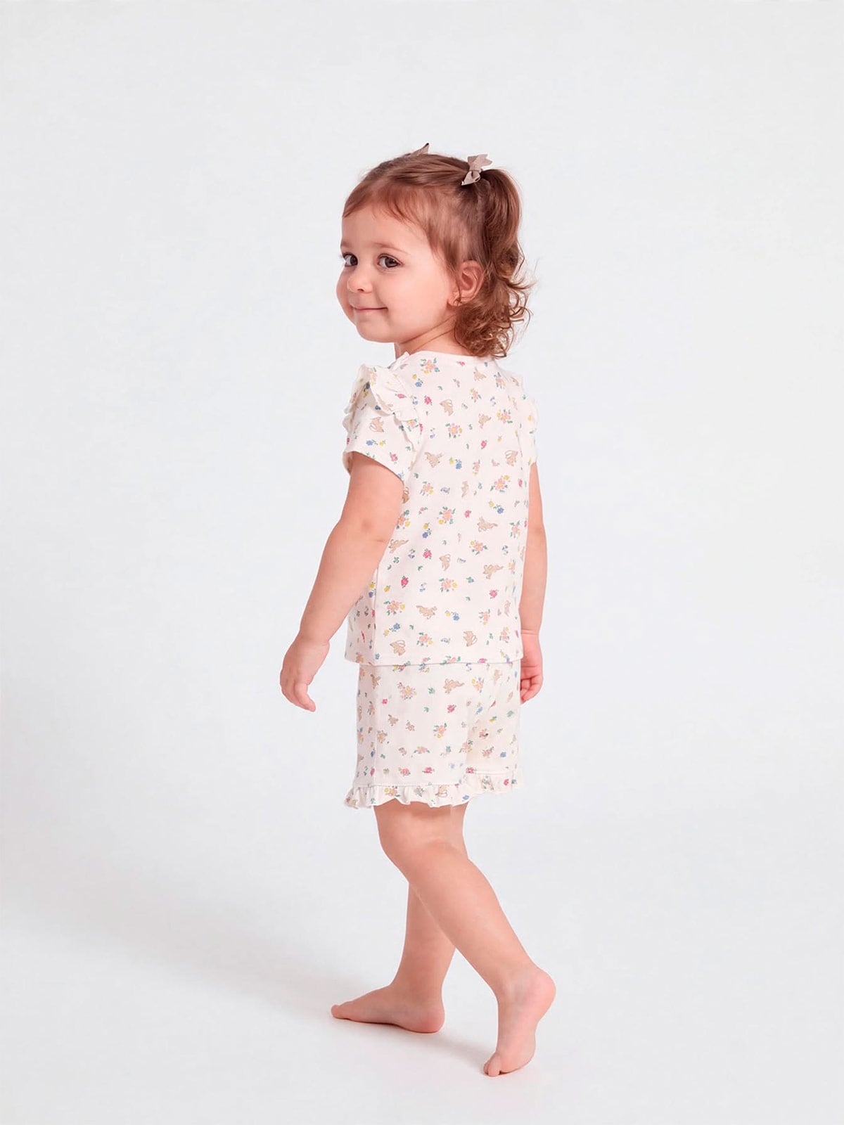 PIJAMA FULL PRINT MANGA CORTA BEBE NIÑA BABY HARVEST - 2