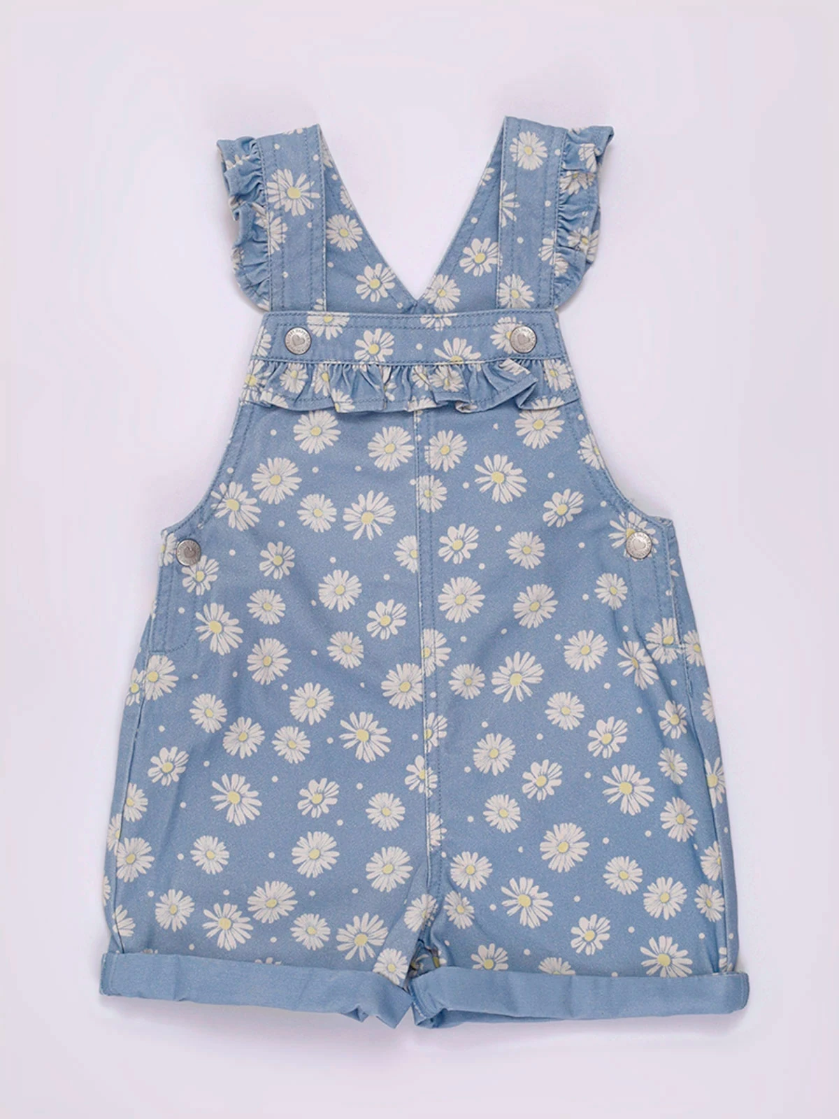 JARDINERA SHORT ALGODÓN BEBE NIÑA BABY HARVEST - 3