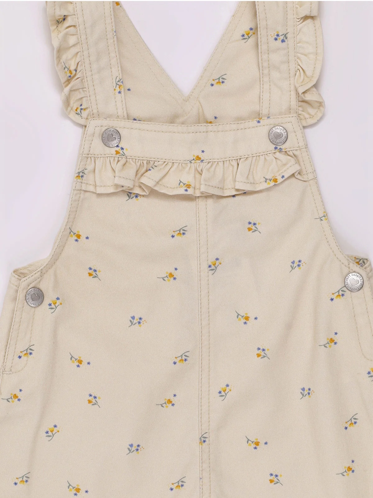 JARDINERA SHORT ALGODÓN BEBE NIÑA BABY HARVEST - 3