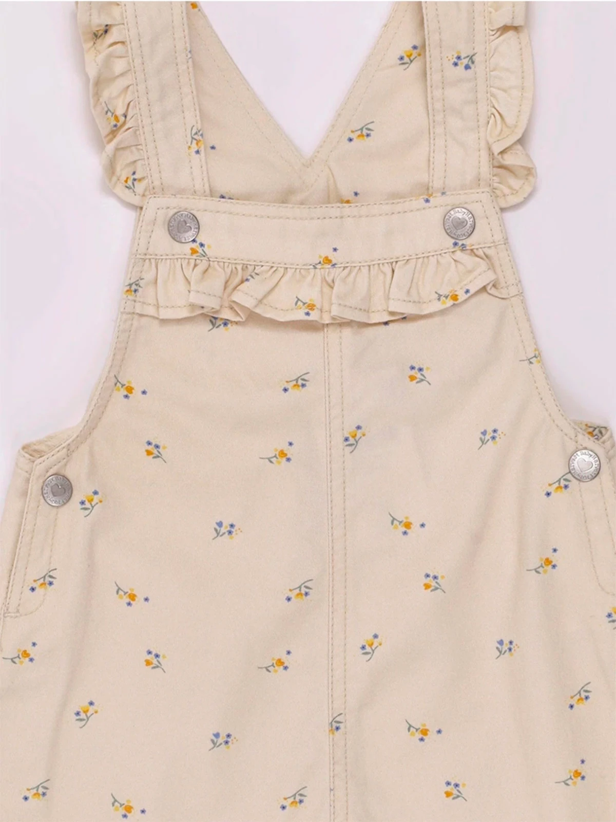 JARDINERA SHORT ALGODÓN BEBE NIÑA BABY HARVEST - 5