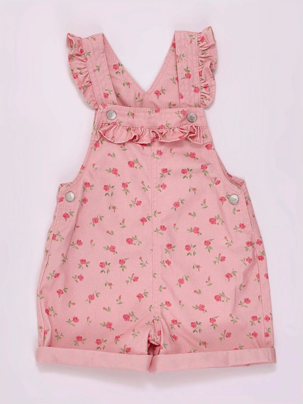 JARDINERA SHORT ALGODÓN BEBE NIÑA BABY HARVEST - 3