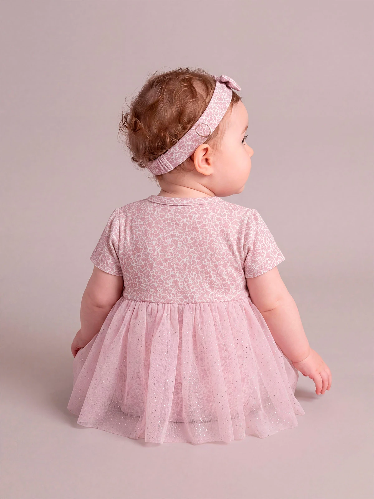 VESTIDO ALGODÓN NIÑA BABY HARVEST TUL - 2