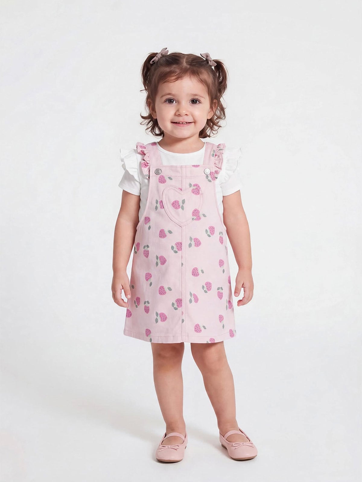 JARDINERA FULL PRINT ALGODÓN BEBE NIÑA BABY HARVEST - 1
