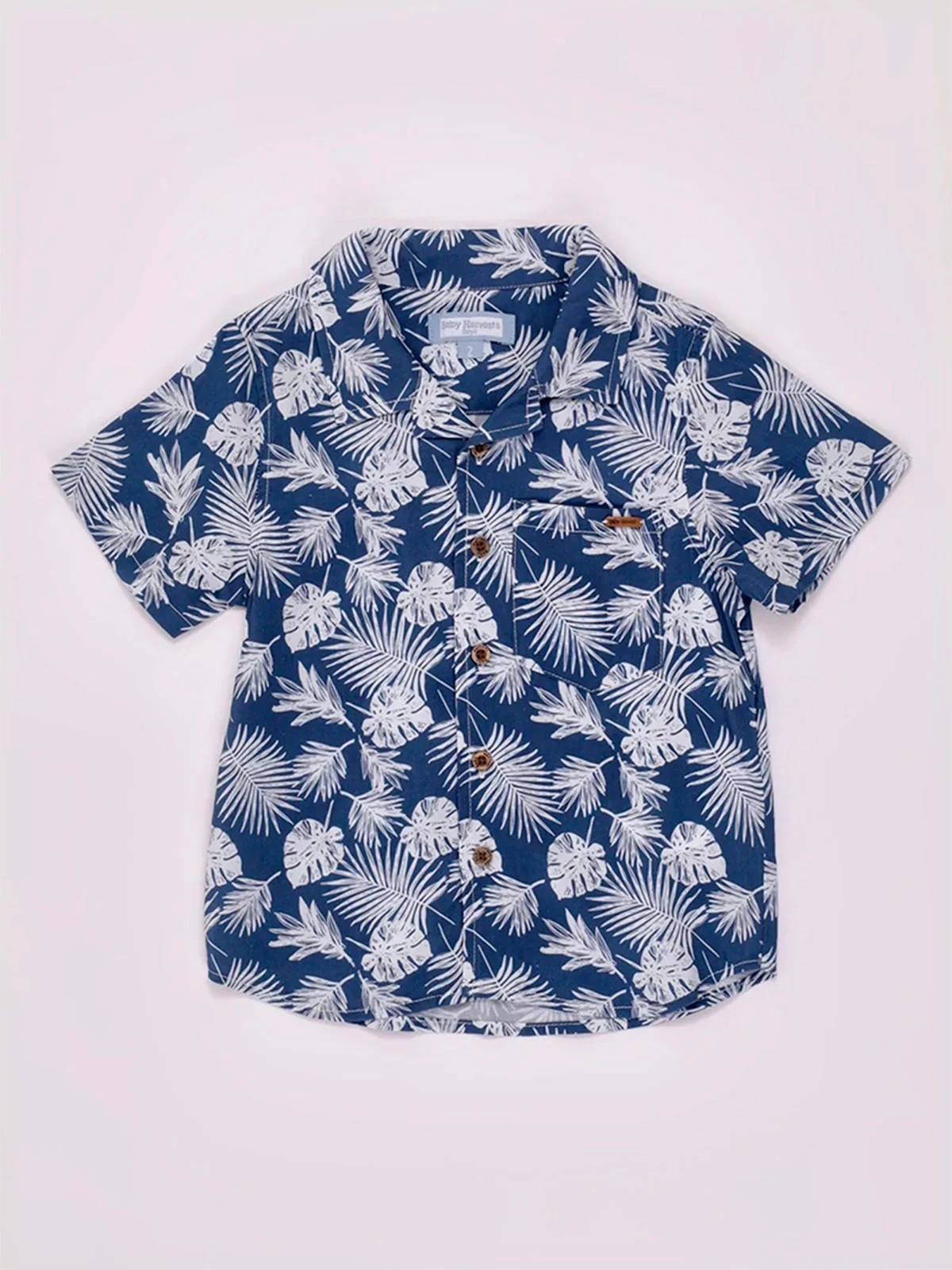 CAMISA HAWAI MANGA CORTA BEBE NIÑO BABY HARVEST - 3