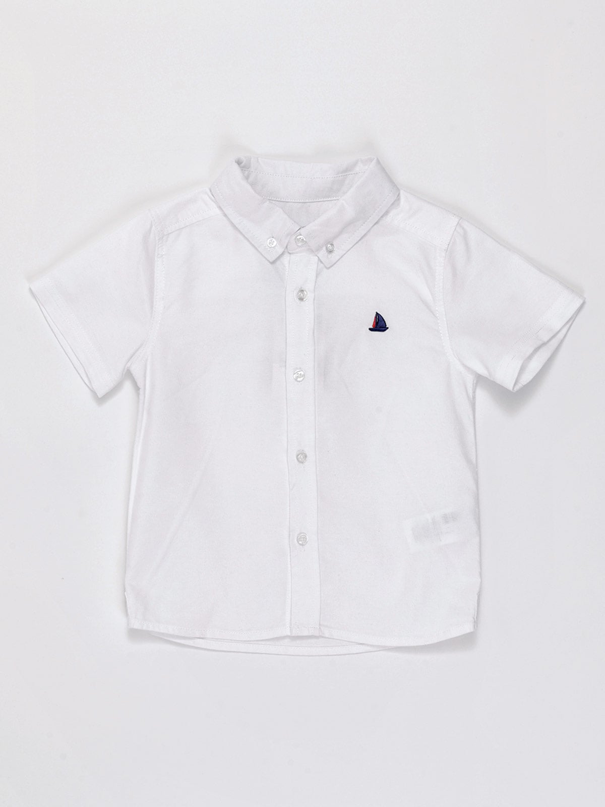 CAMISA MANGA CORTA ALGODÓN BEBE NIÑO BABY HARVEST OXFORD - 1