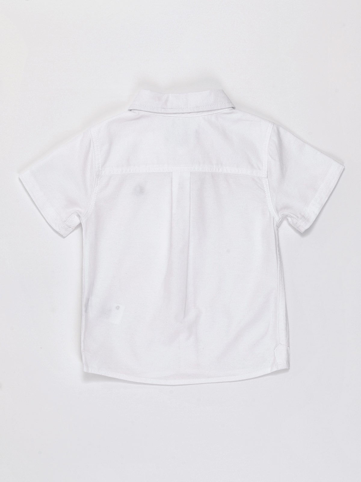 CAMISA OXFORD MANGA CORTA ALGODÓN BEBE NIÑO BABY HARVEST - 2