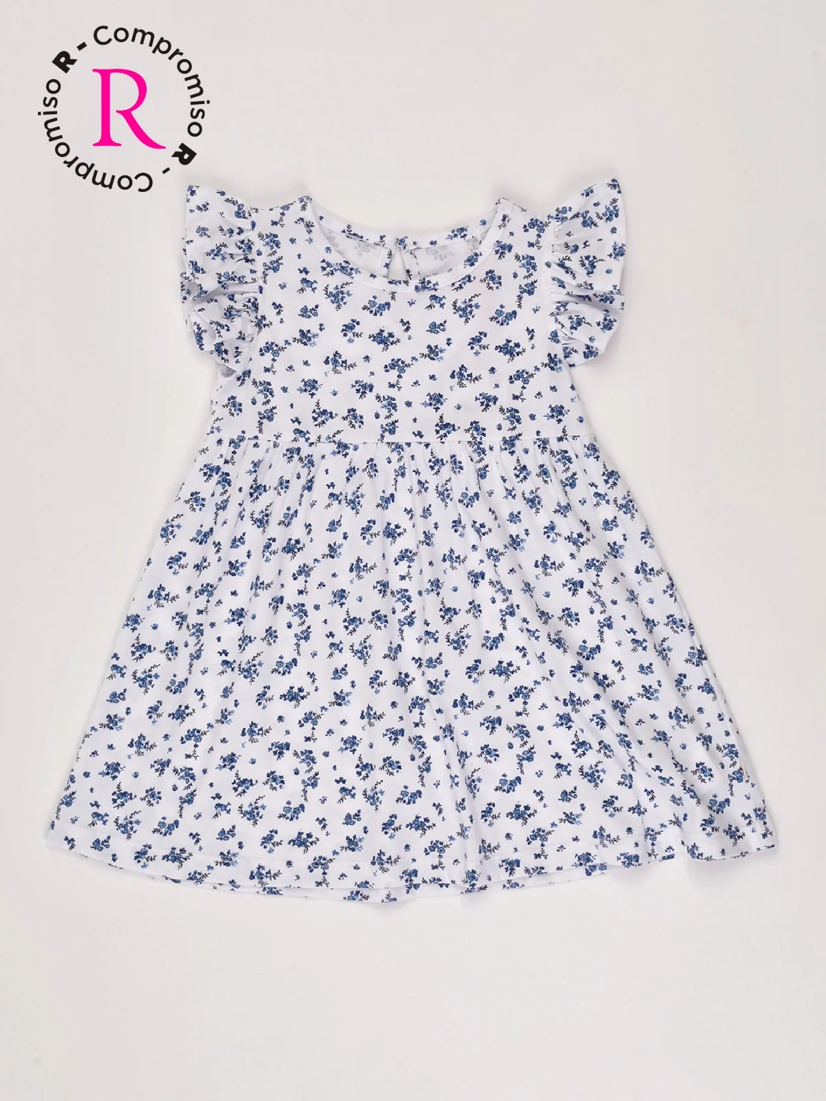 VESTIDO PUNTA ALGODÓN BEBE NIÑA BABY HARVEST - 3
