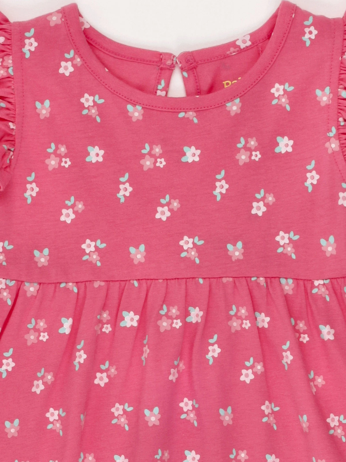 VESTIDO ALGODÓN NIÑA BABY HARVEST - 5