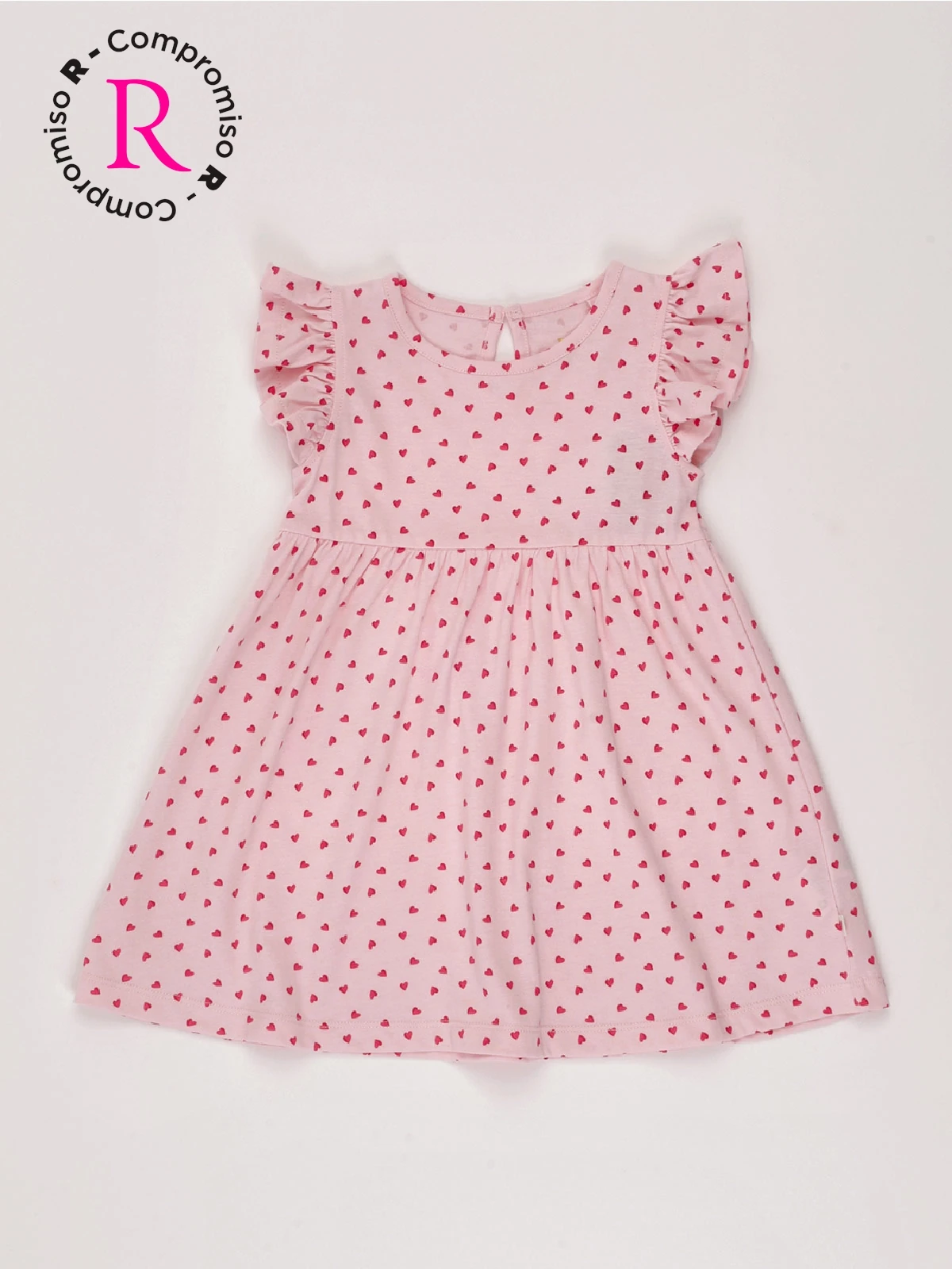 VESTIDO ALGODÓN NIÑA BABY HARVEST - 3