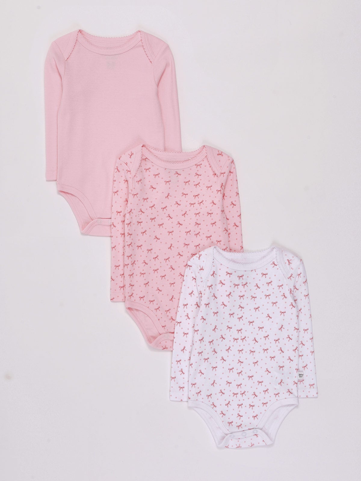 PACK X3 BODY ALGODÓN NIÑA BABY HARVEST - 1