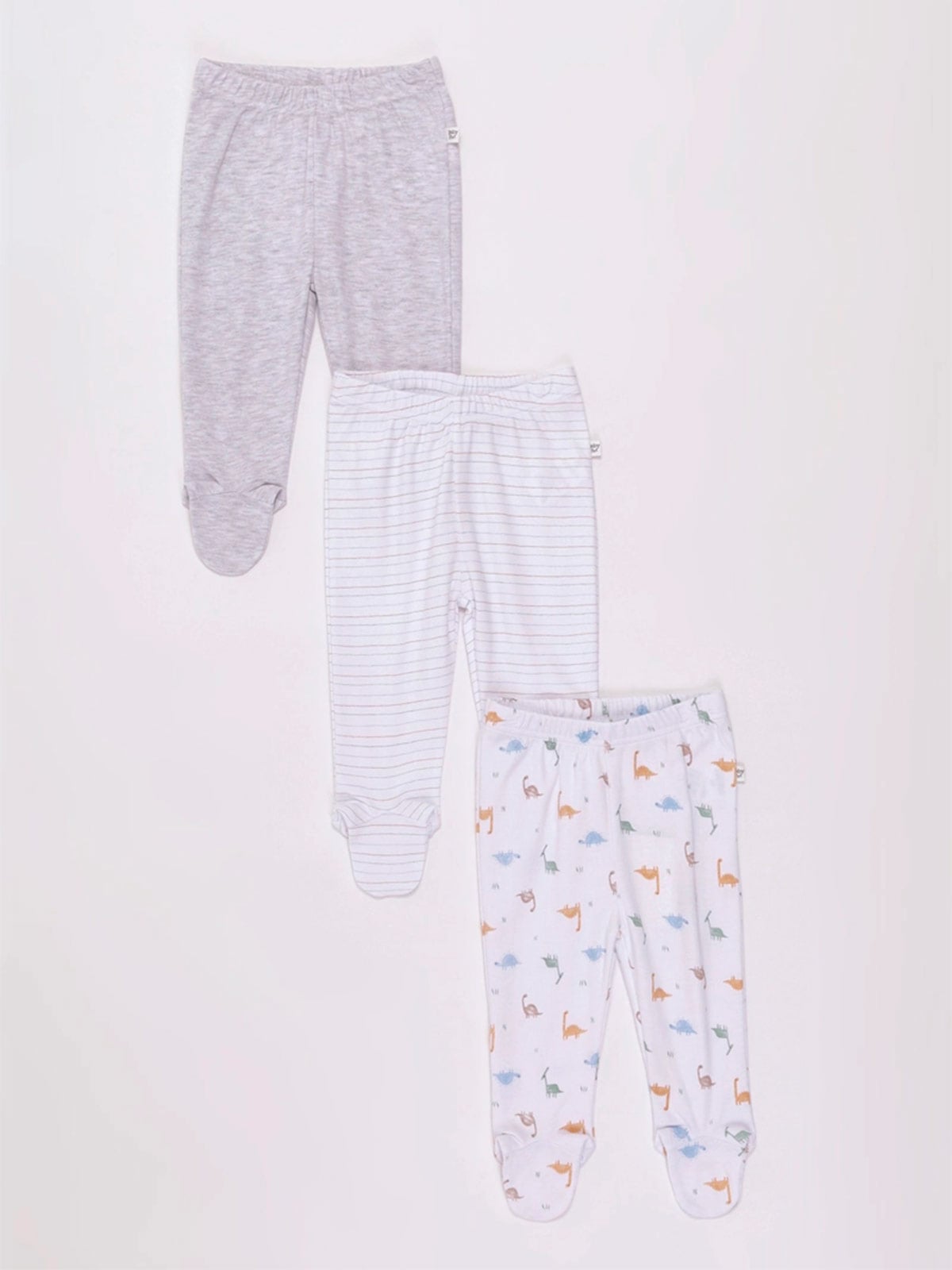 PACK X3 PANTALONES ALGODÓN BEBE NIÑA BABY HARVEST - 1