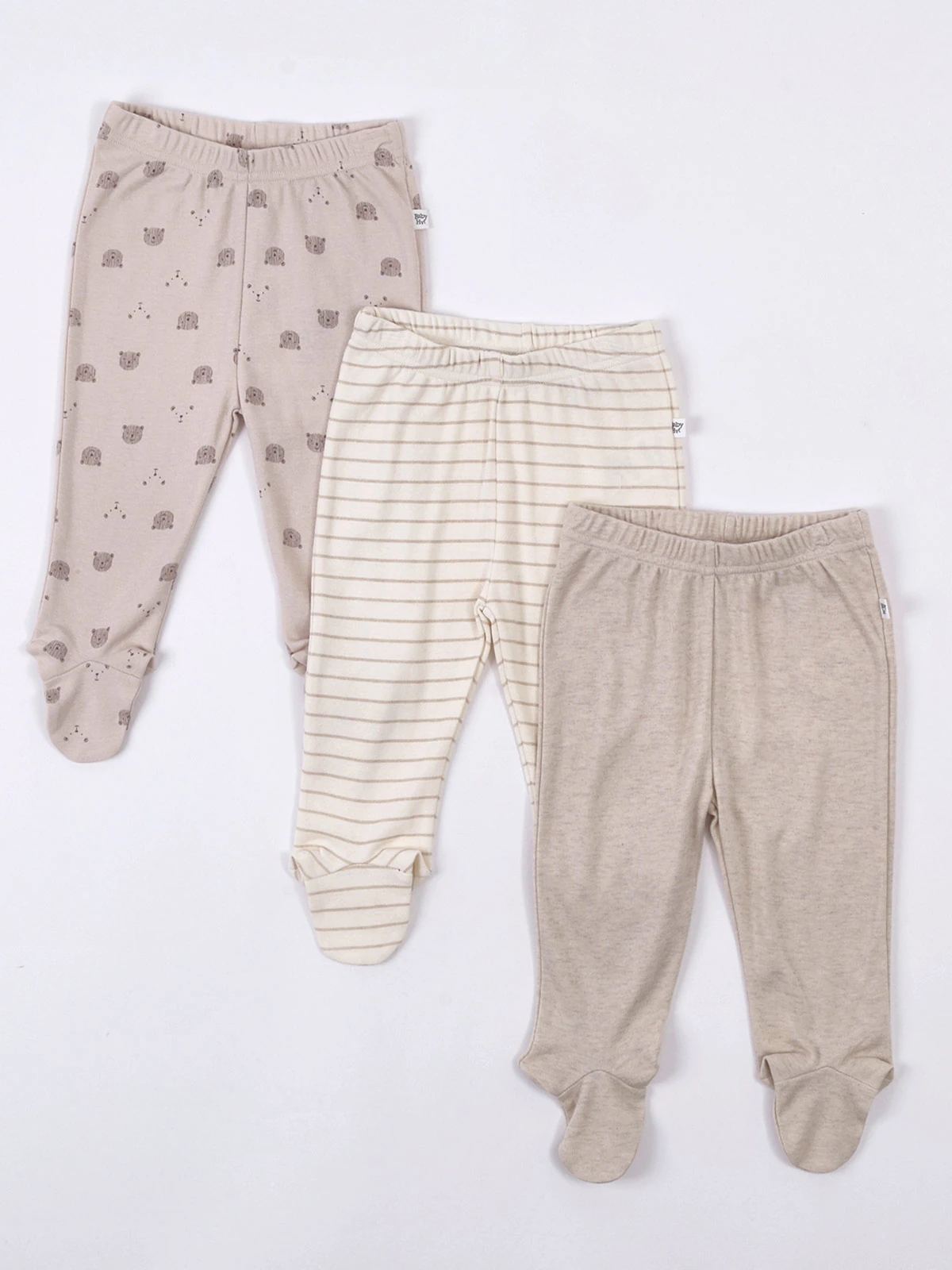 PACK X3 PANTALÓN ALGODÓN NIÑO BABY HARVEST - 1