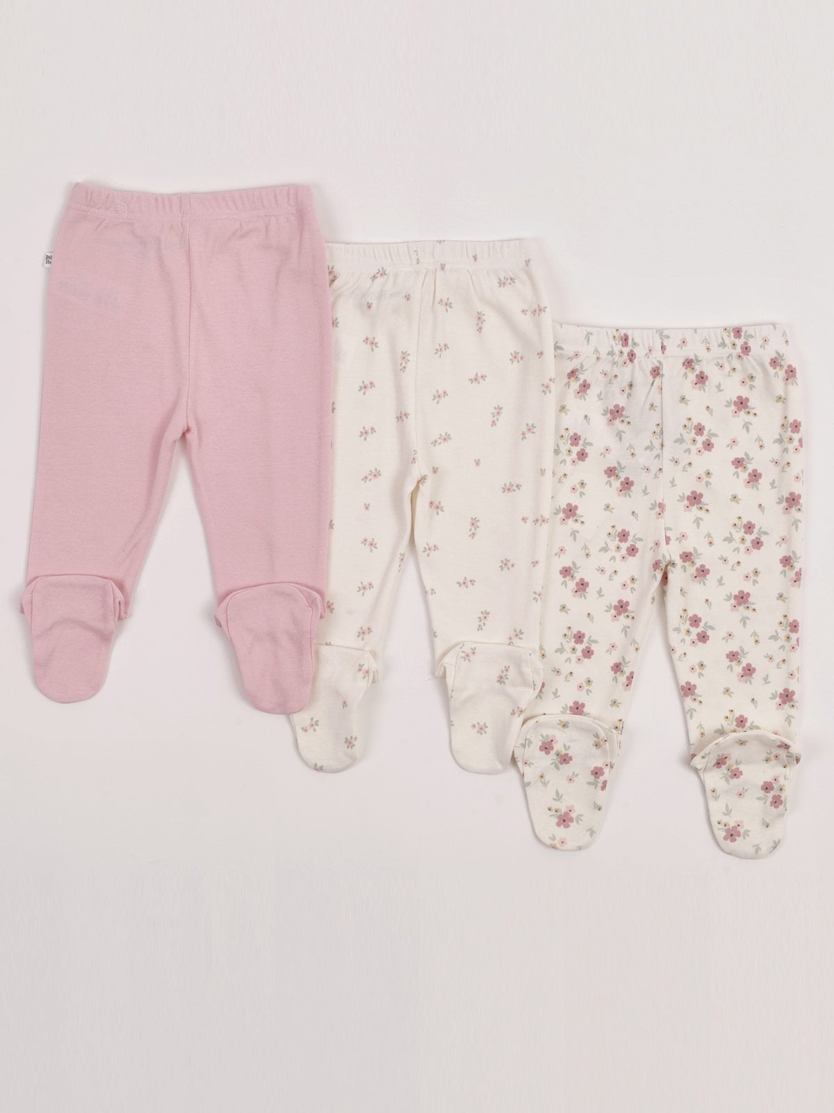 PACK X3 PANTALONES ALGODÓN BEBE NIÑA BABY HARVEST - 2