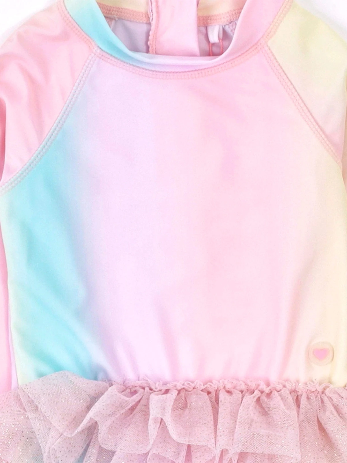 ROPA DE BAÑO ENTERO MANGA LARGA CON TUTU BEBE NIÑA BABY HARVEST - 3