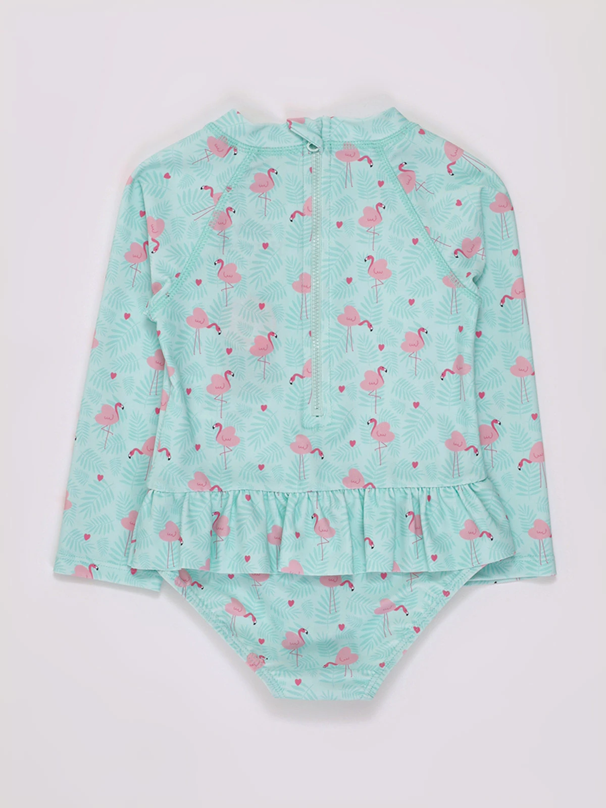 ROPA DE BAÑO ENTERO MANGA LARGA BEBE NIÑA BABY HARVEST - 2