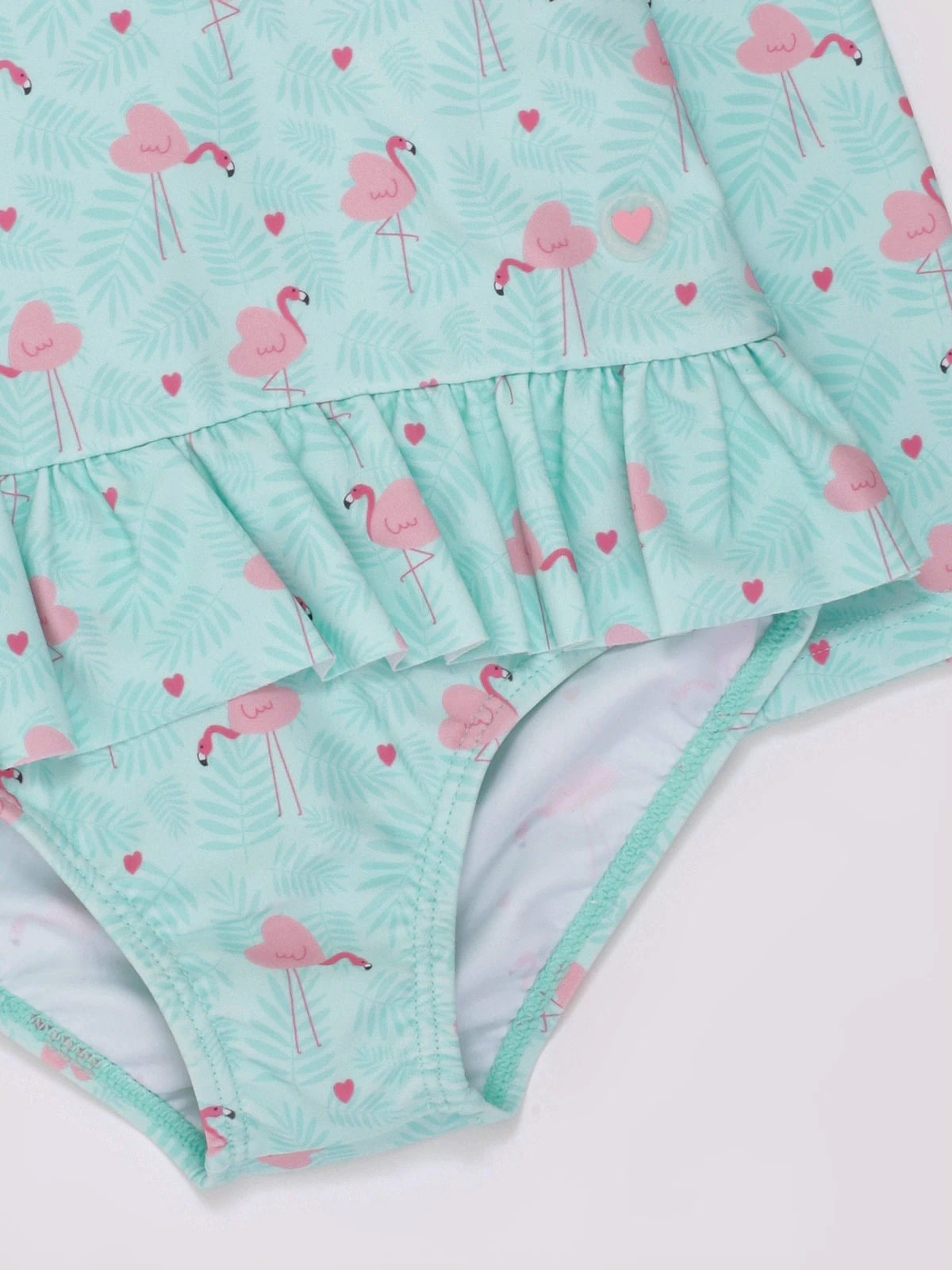 ROPA DE BAÑO ENTERO MANGA LARGA BEBE NIÑA BABY HARVEST - 4