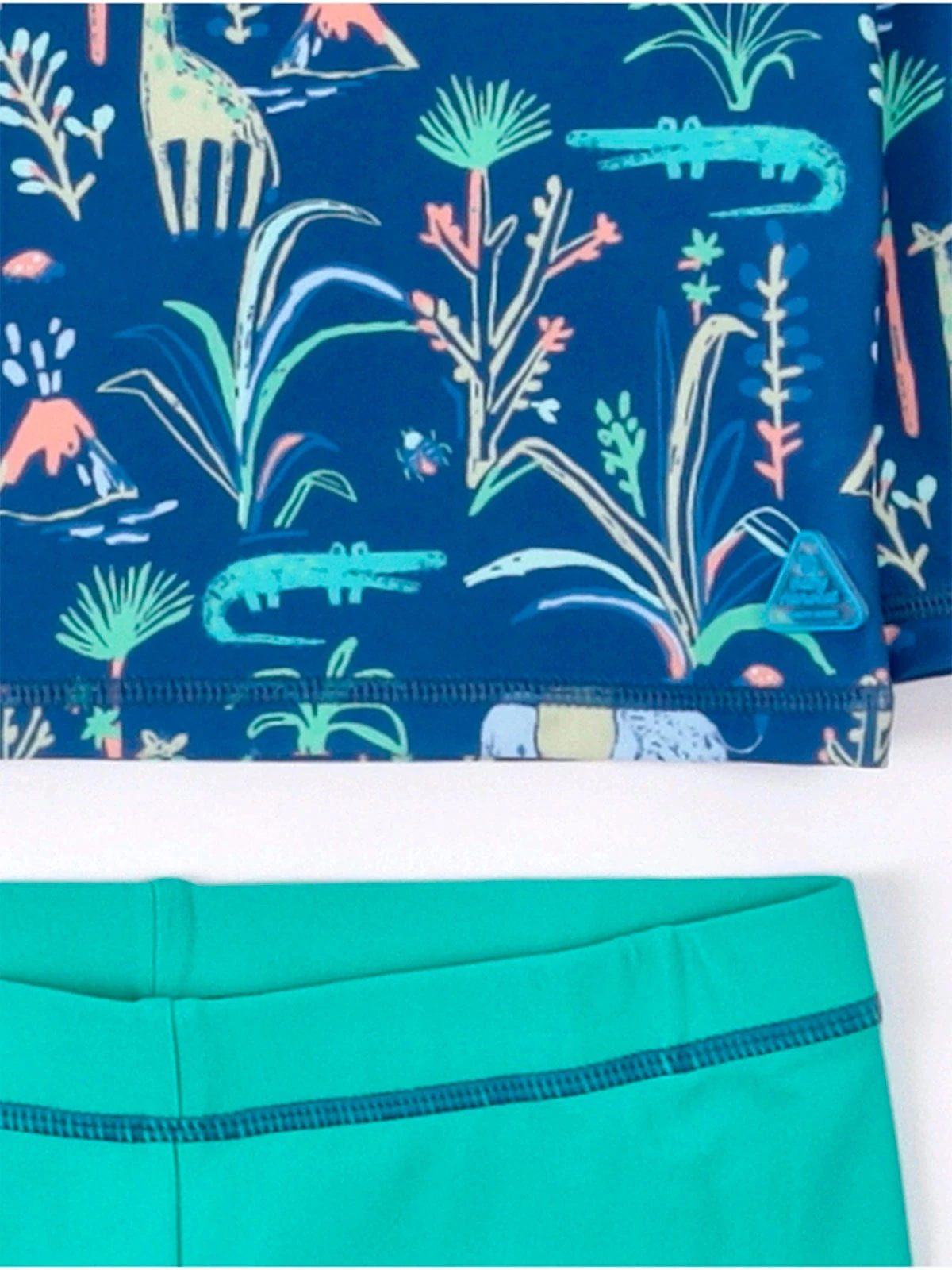 ROPA DE BAÑO 2 PIEZAS MANGA LARGA CON GORRO BEBE NIÑO BABY HARVEST - 3