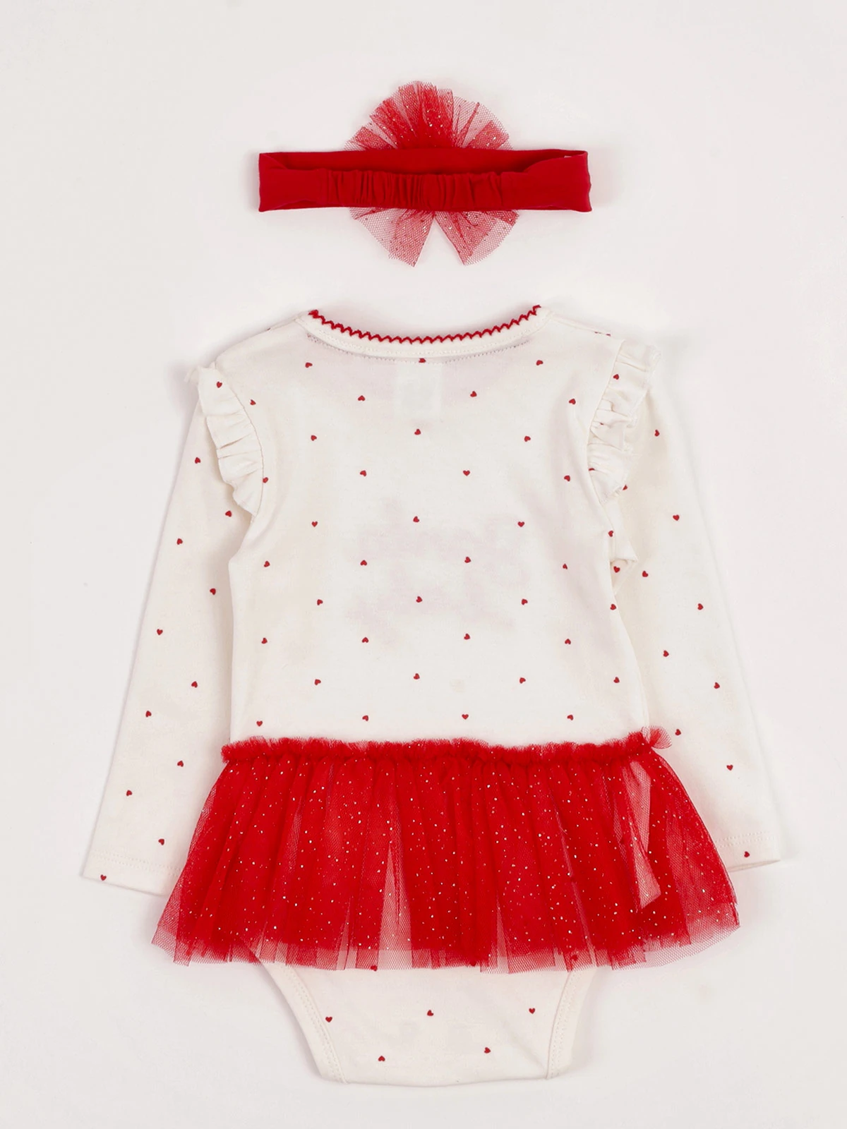 CONJUNTO BODY + TUL + GORRO ALGODÓN NIÑA BABY HARVEST NAVIDAD - 2