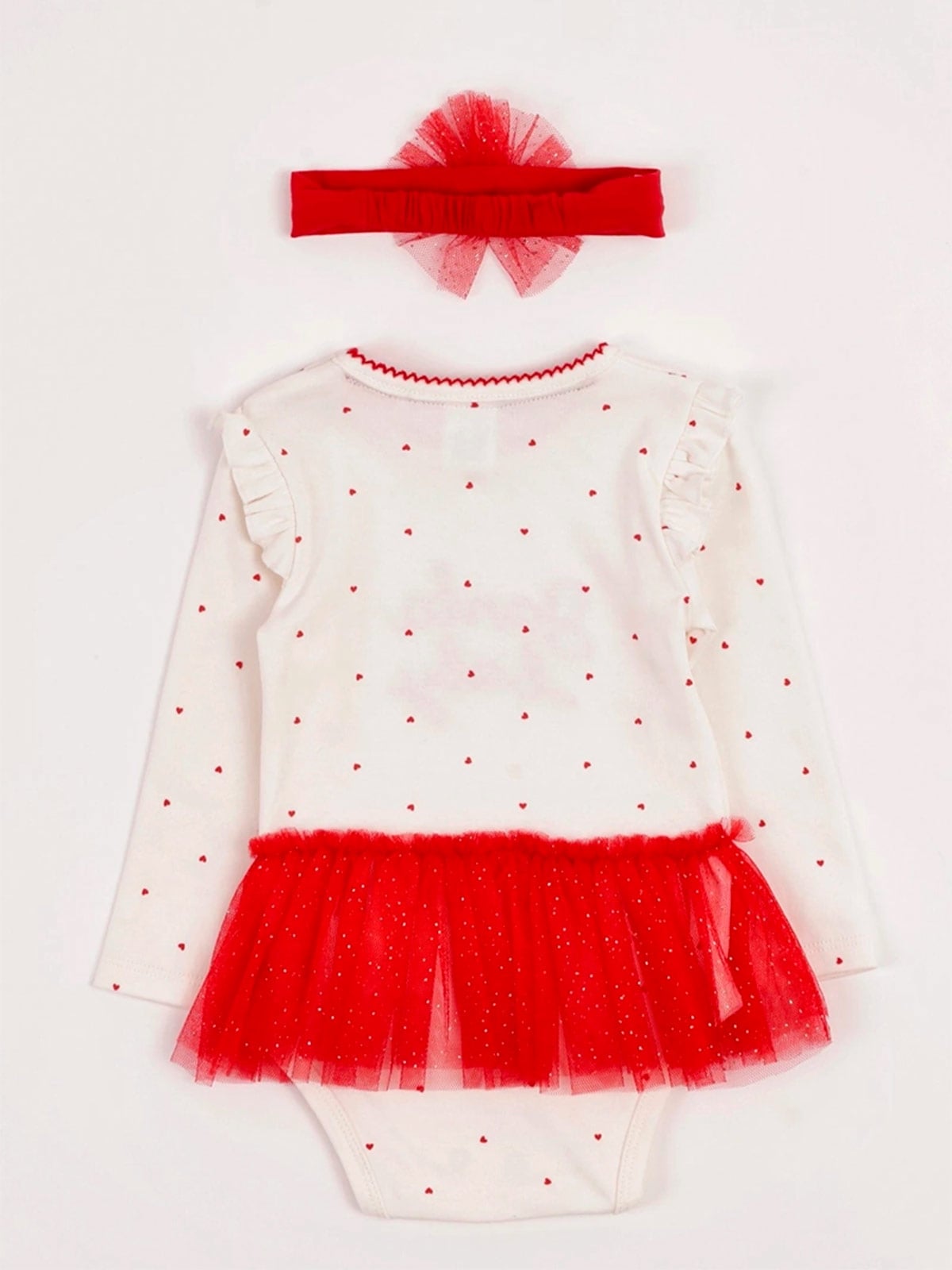 CONJUNTO NAVIDAD BODY + TUL + GORRO BEBE NIÑA BABY HARVEST - 4