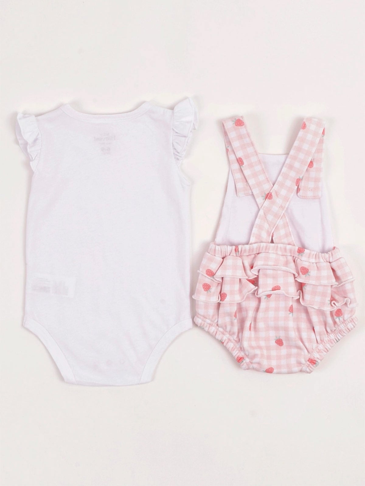 CONJUNTO RANITA BODY ALGODÓN + JARDINERA BEBE NIÑA BABY HARVEST - 4