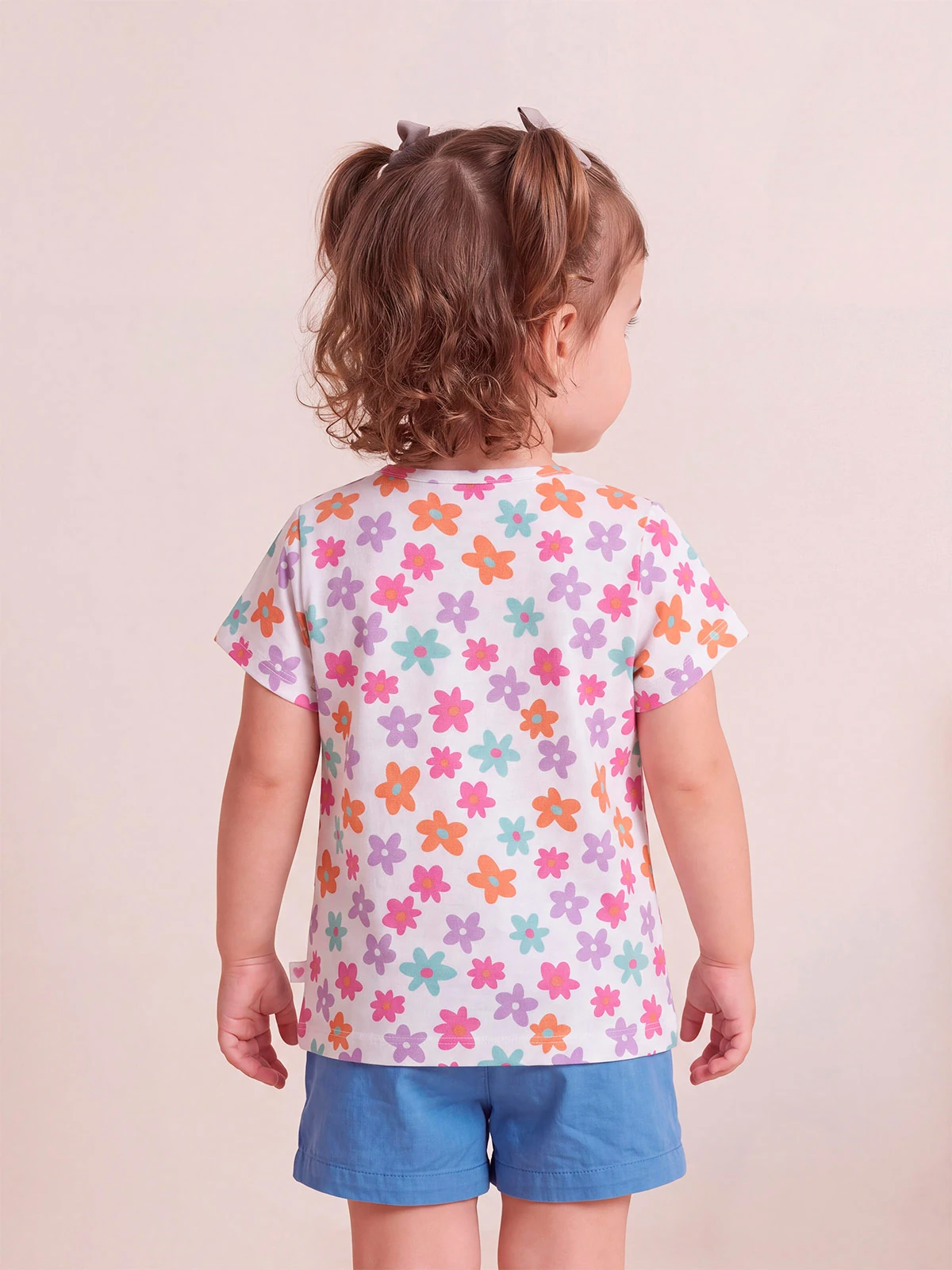 POLO MAXIPRINT MANGA CORTA ALGODÓN BEBE NIÑA BABY HARVEST - 2