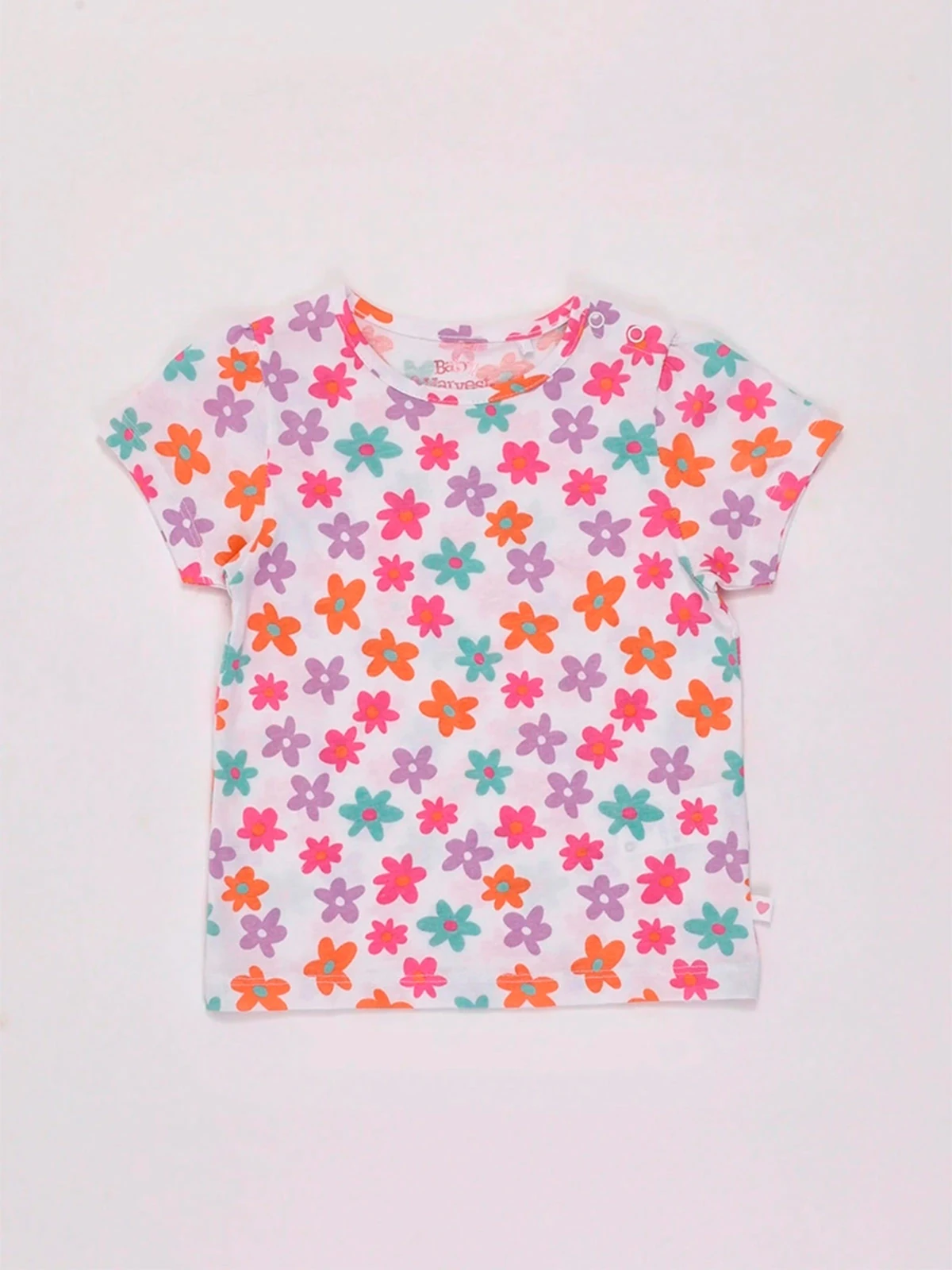 POLO MAXIPRINT MANGA CORTA ALGODÓN BEBE NIÑA BABY HARVEST - 3