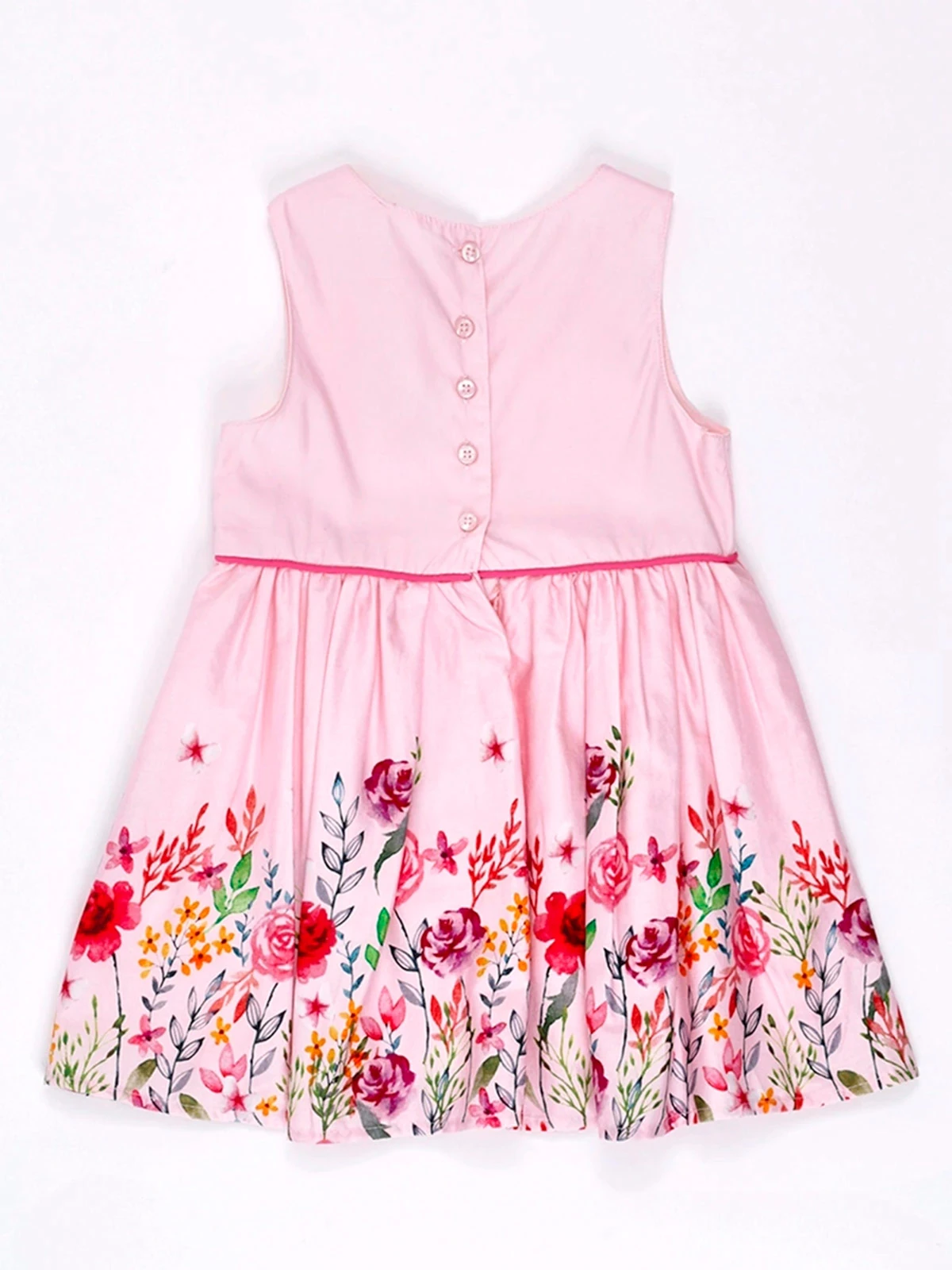 VESTIDO FORMAL ALGODÓN BEBE NIÑA BABY HARVEST - 4