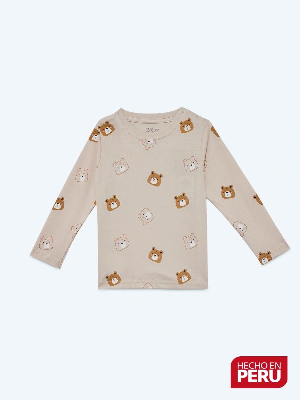 POLO FULL PRINT MANGA LARGA ALGODÓN BEBÉ NIÑO BABY HARVEST - 2