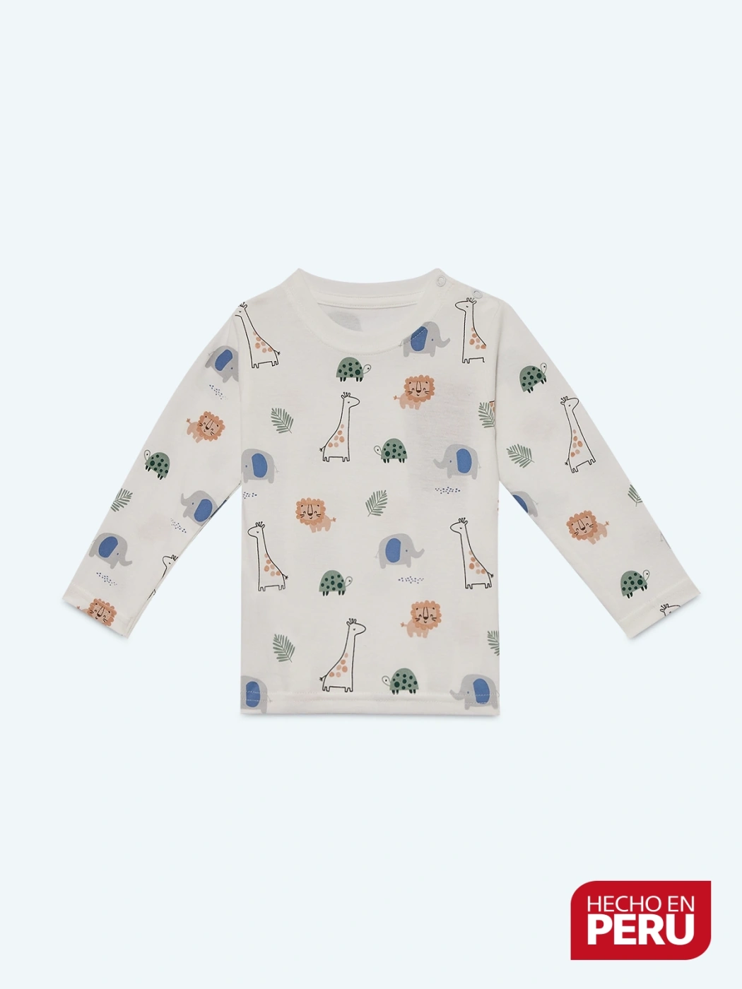 POLO FULL PRINT MANGA LARGA ALGODÓN BEBÉ NIÑO BABY HARVEST - 2