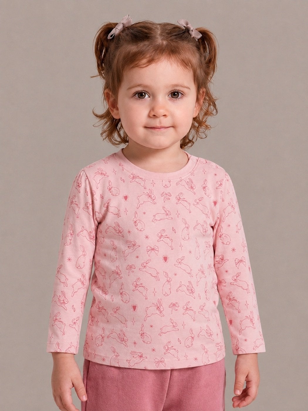 POLO FULL PRINT MANGA LARGA ALGODÓN BEBÉ NIÑA BABY HARVEST - 1