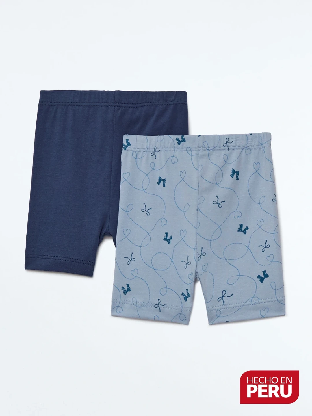 PACK X2 LEGGINGS CORTAS BEBE NIÑA BABY HARVEST - 1