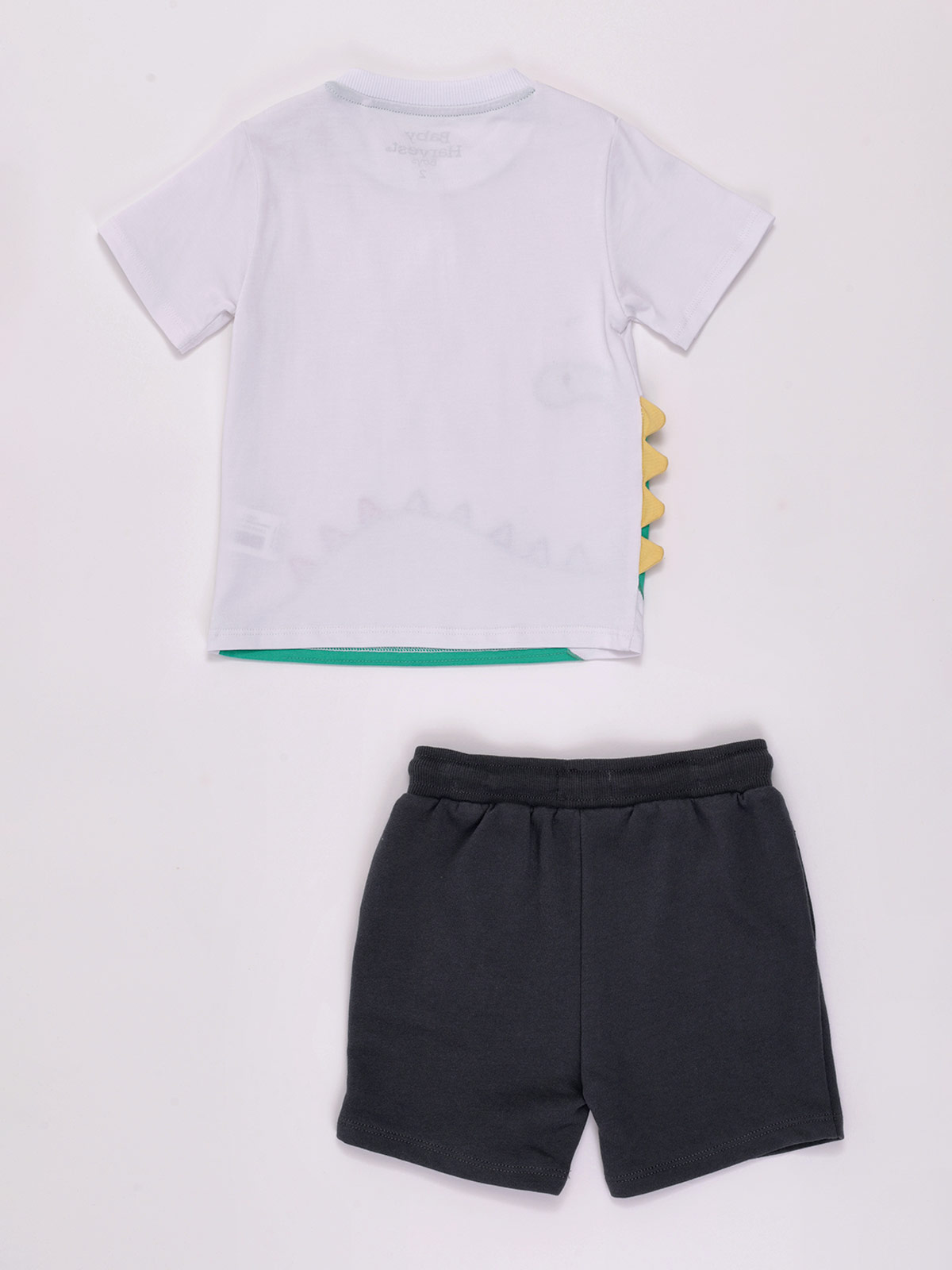 CONJUNTO PLAY POLO MANGA CORTA ALGODÓN + SHORT FRENCH BEBE NIÑO BABY HARVEST - 2